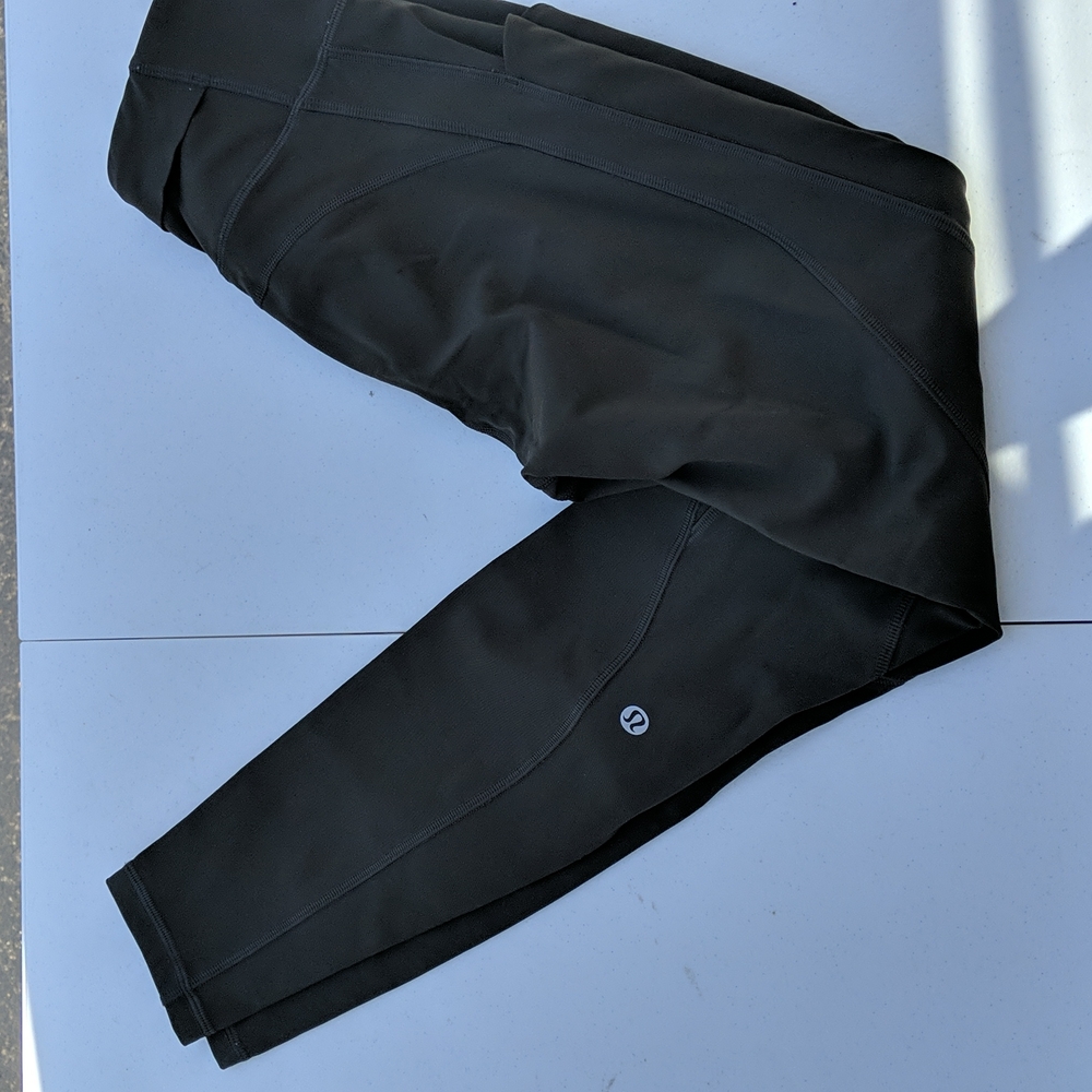 Lululemon Time to Sweat Leggings Green 4